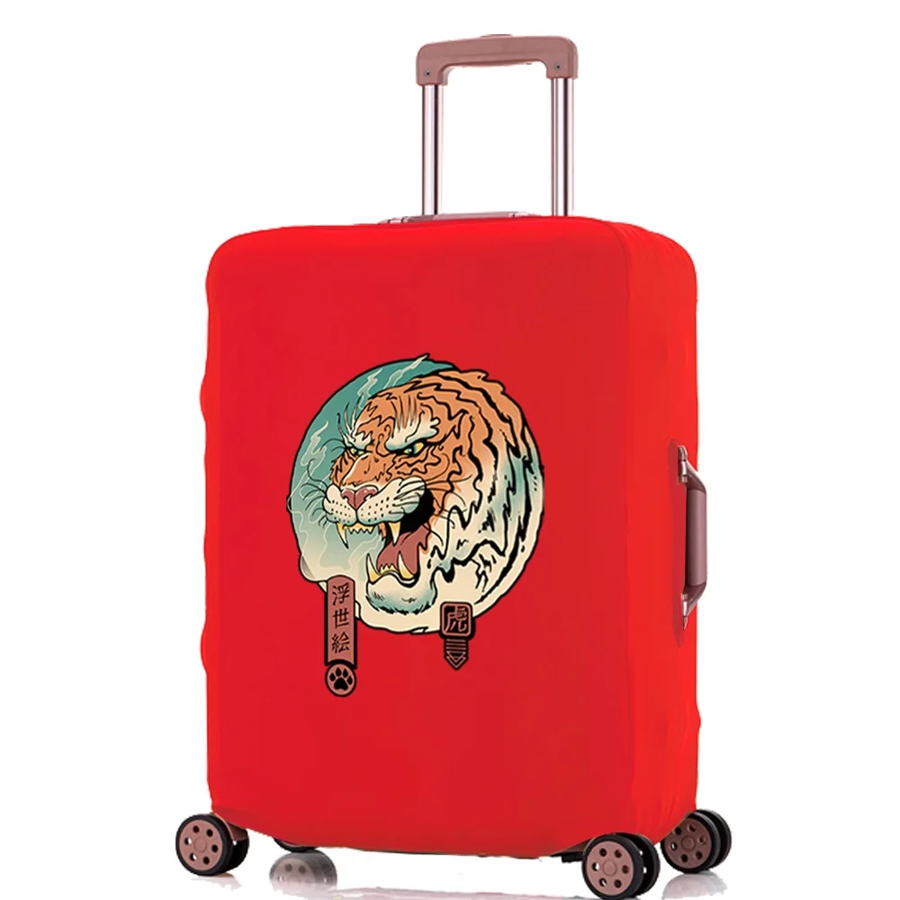 Tanie Walizka podróżna bagaż przeciwpyłowy ochronny elastyczny pokrowiec na bagaż na 18-28 Cal sklep