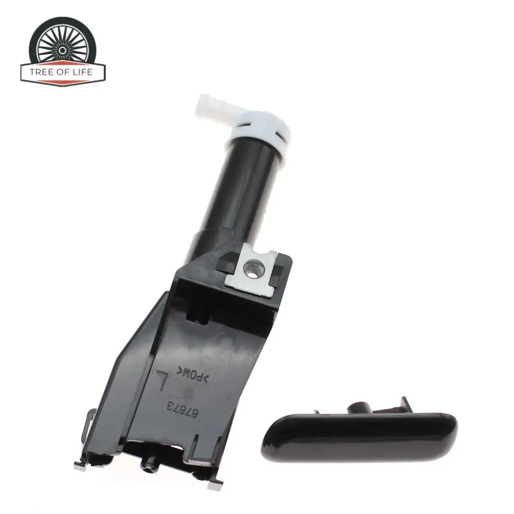 Headlight Washer Nozzle w/Cover For Mitsubishi Pajero V93 V97 V98 2008 2009 2010 2011 2012 2013 2014 2015 8264A026 8264A025