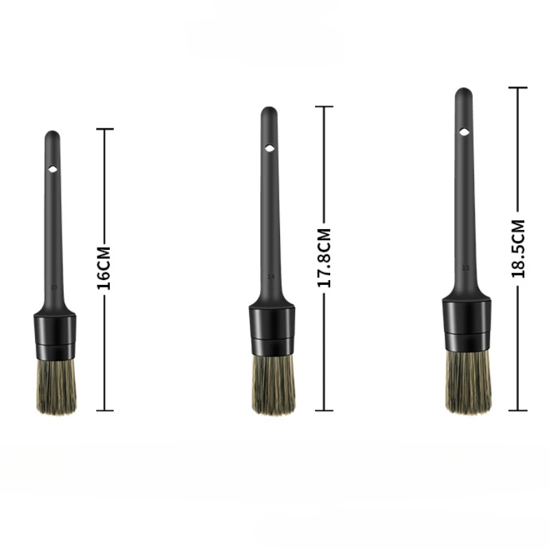 3Pcs Car Detailing Brushes Set Cleaning Brushes For Tire Hub, Air Outlet, Interior Gap Se719676ba6a04867bfac8f2b1e602850s