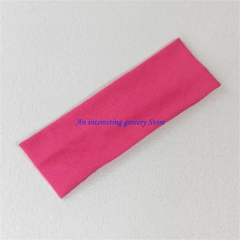 652d modische Frauen weicher Kopftuch Sportband Elastic Hair Band für Laufen und Fitnessliebhaber – Detail 10