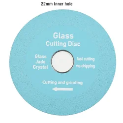 Glass Cutting Disc Thin Saw Blade Wheel Glass Ceramic Cutting For Angle Grinder 10mm / 3.93 Inc Diamond Saw Blade Wheel