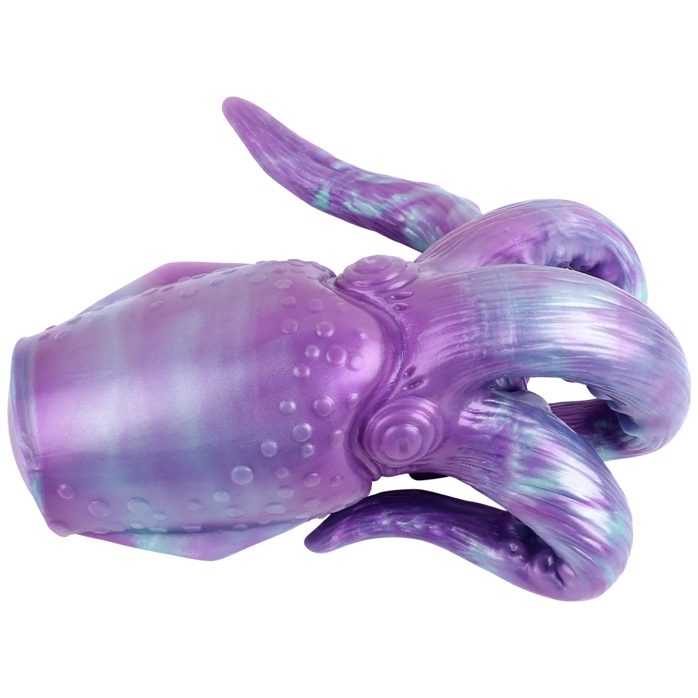 Male Masturbator NYOTA Animal Octopus Male Masturbator Soft Silicone Aircraft Tentacle Anal Plug Realistic Vagina Onahole Adult Sex Toys For Men