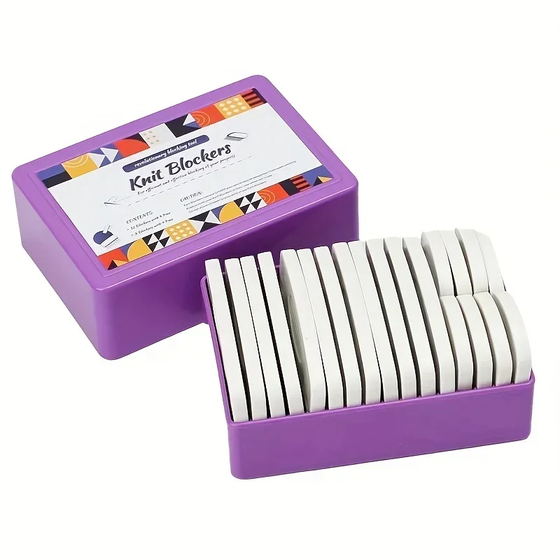 Description Picture 5 of item1pack KnitPro Knit Blockers - Essential Knitting and Sewing Accessory for Perfectly Aligned Blocks Sewing tools