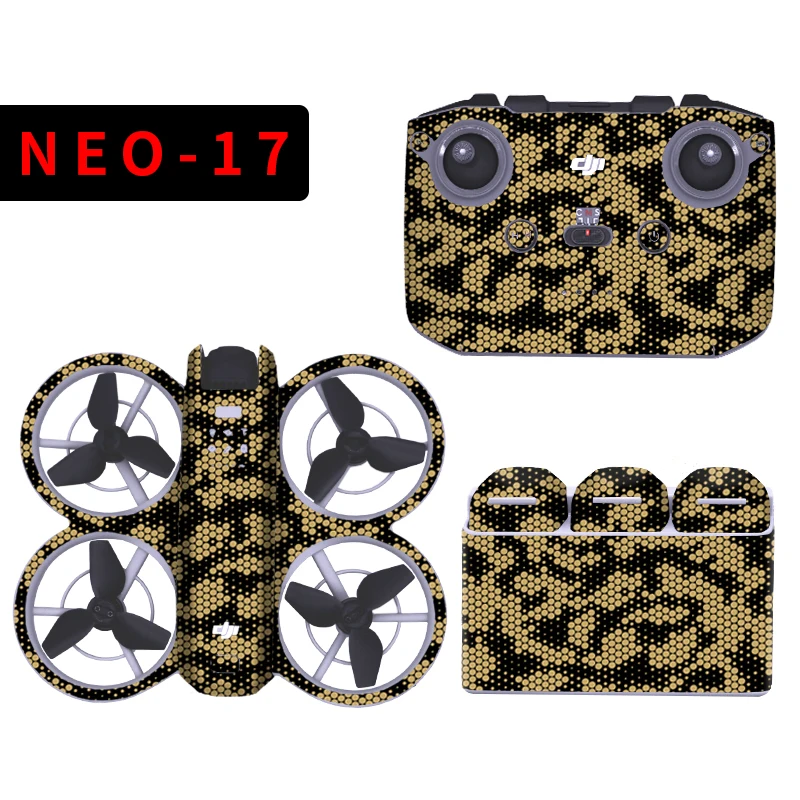 Decorative Sticker Skin Decals Anti-Scratch Protective Film Accessory for DJI NEO Drone Controller Charging Manager