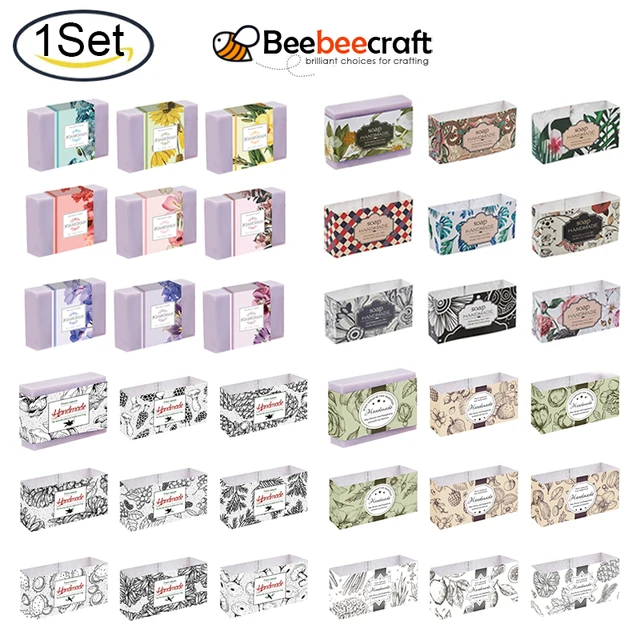 1set Soap Wrapping Paper Box Packaging