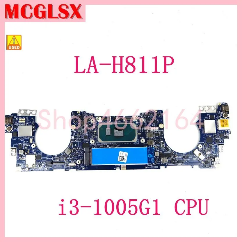

LA-H811P i3-1005G1 CPU Mainboard For Dell XPS 13 9300 Laptop Motherboard Tested OK Used