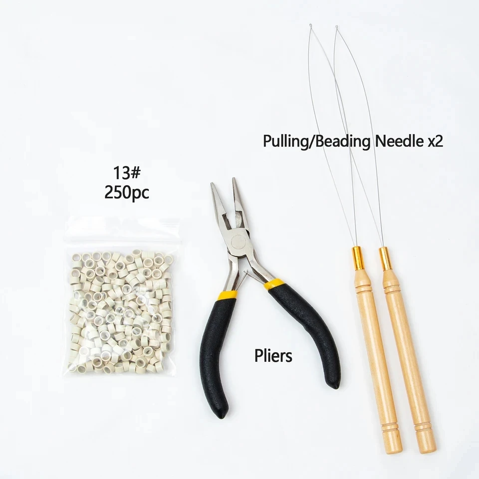Hair Extension Pliers Microlink Hair Extension Metal Steel Pliers Micro Nano Rings