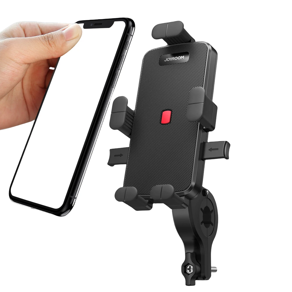 Adjustable Robust Motorbike Clamp Phone Mount with Rain Cover for Samsung Galaxy Note 20 (sku 55237)