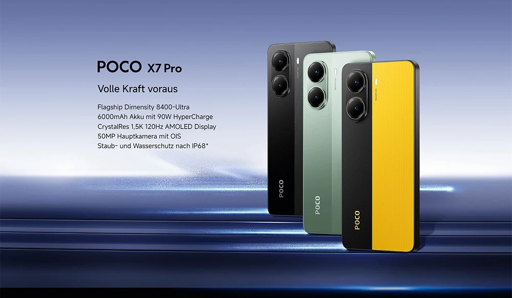 POCO X7 Pro Smartphone 5G 256GB 512GB