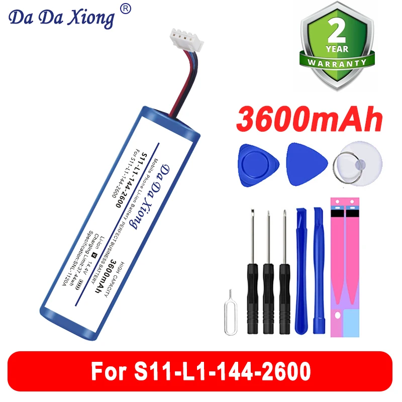 

New 14.4V 3600mAh 37.44wh S11-L1-144-2600 Rechargeable Li-ion High Quality Battery + Kit Tools