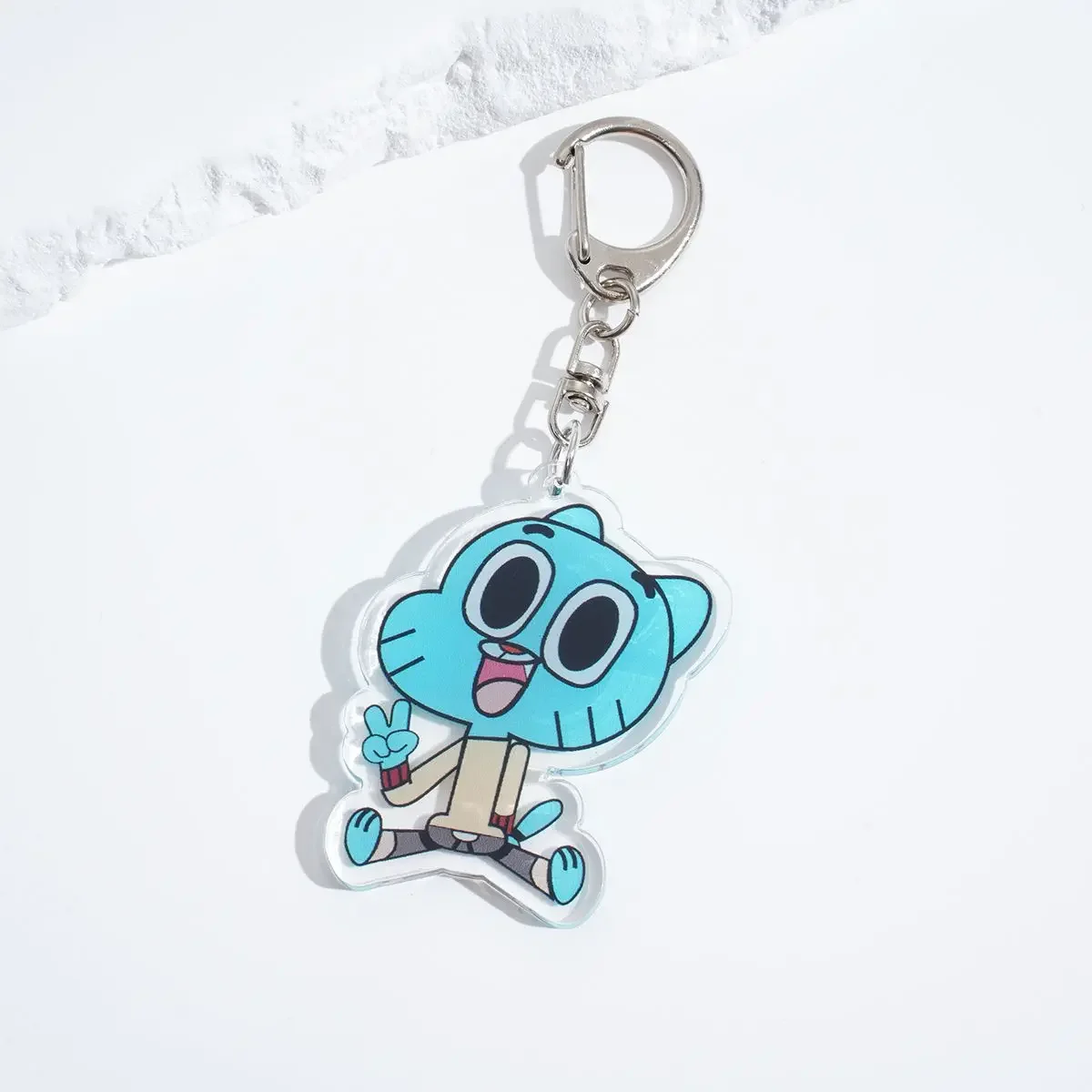 Acrylic Cartoon Anime Pendant Keychains Holder Car Key Chain Key Ring Phone Bag Hanging Jewelry Gifts Accessories anime keychain game keychain mini sword keychain anime keychain pendant ghost keychain