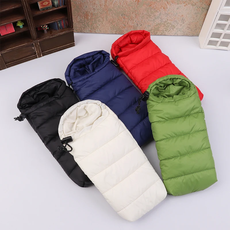 Doll Simulation Sleeping Bag Dollhouse Bedroom Furniture Toys Dollhouse Outdoor Camping Scene Decoration Accessories miniature figurines,miniature ornament,miniature house kit