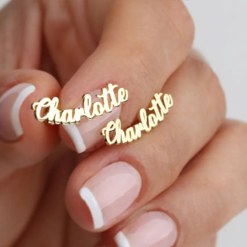 Рисунок 2 - Индивидуальные именные серьги для женщин