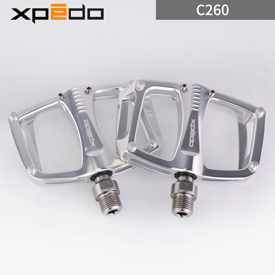 Wellgo Xpedo C260 Self Sealed Bearing Titanium Alloy Axle Spindle