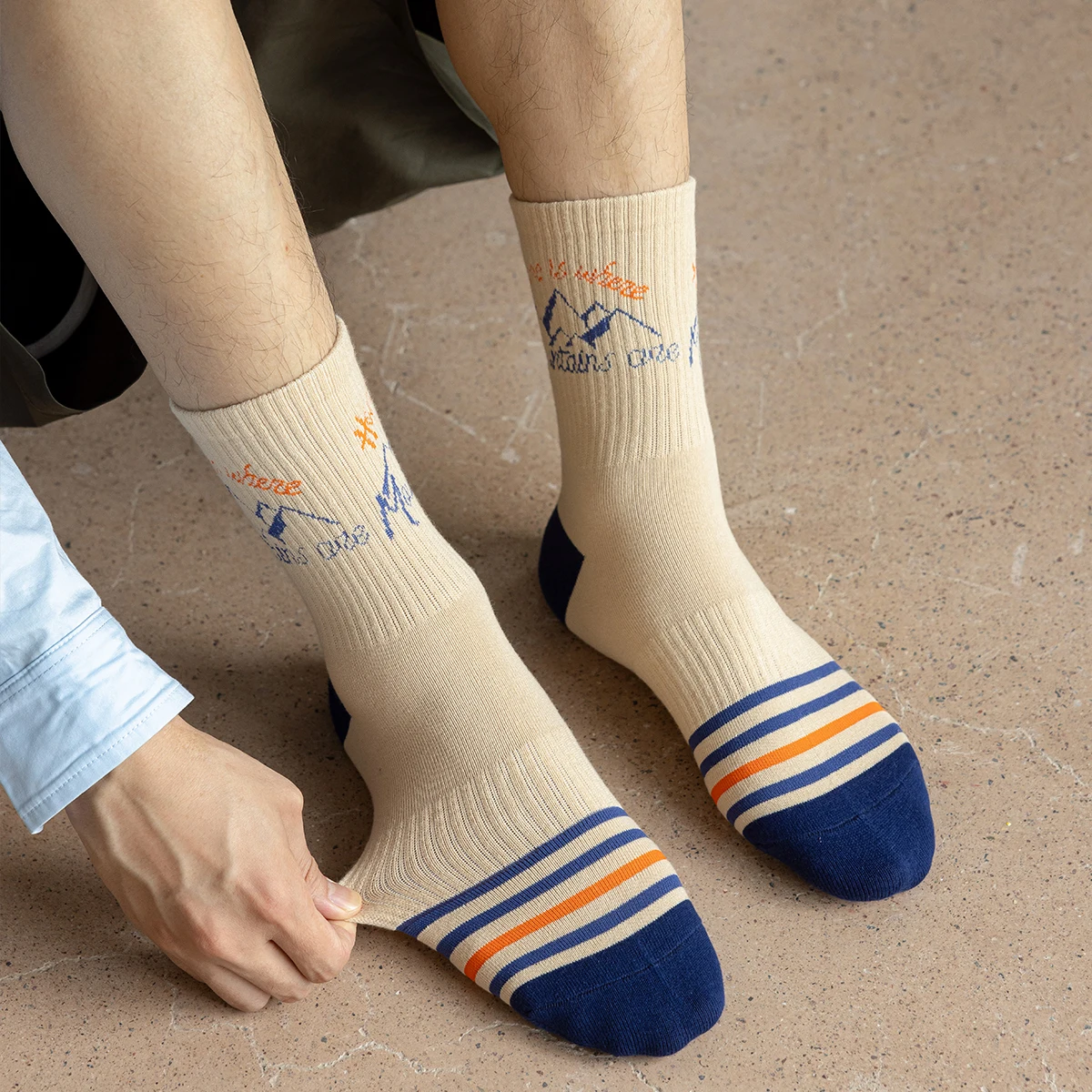 

3 Pairs Patchwork Color Letter Bar High Short Socks School Outfits Couples Ankle Socks Film Workout Classic Cool Stuff Gifts