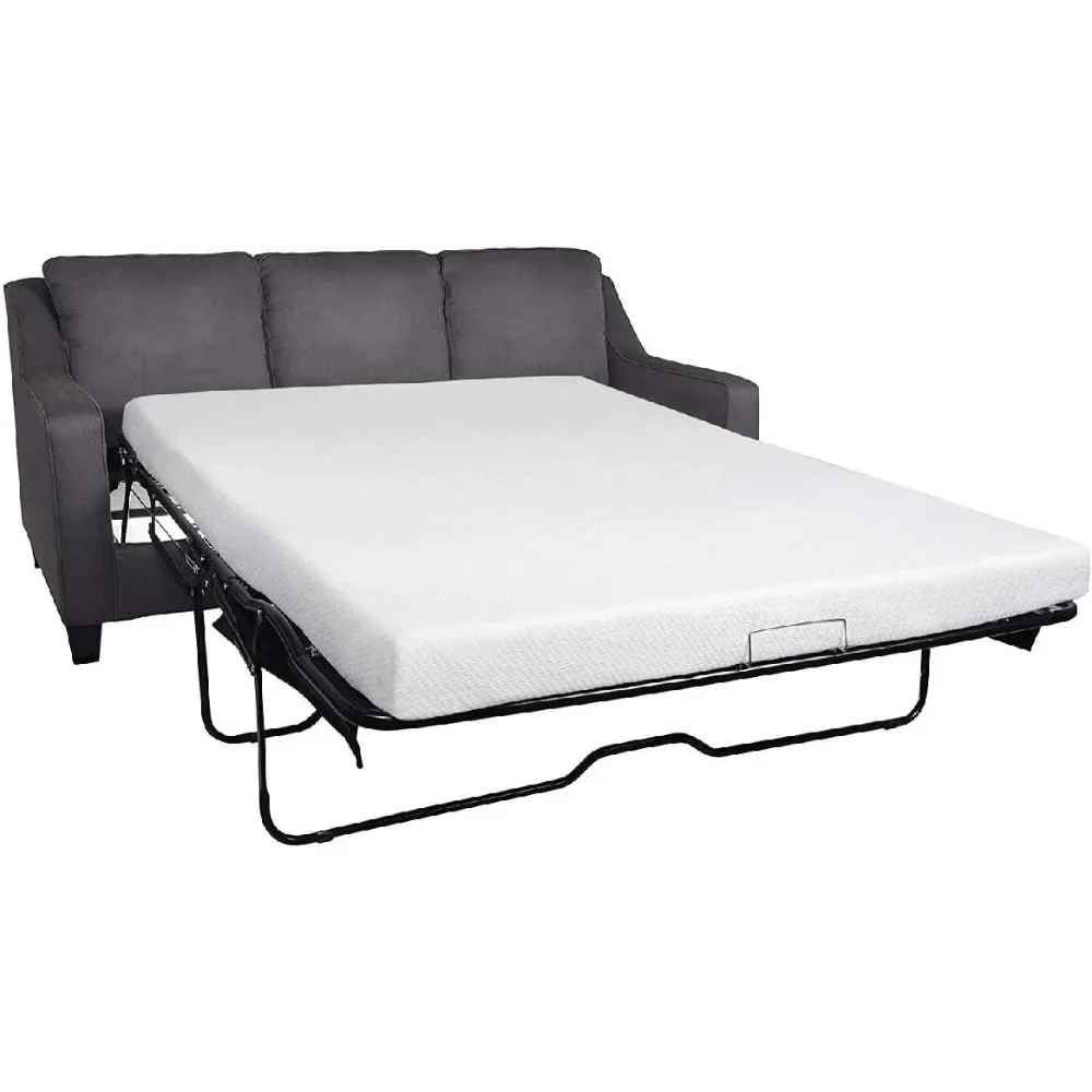 4.5-Inch Memory Foam Replacement Mattress for Sleeper Sofa and Couch Beds (Sofa Not Included)