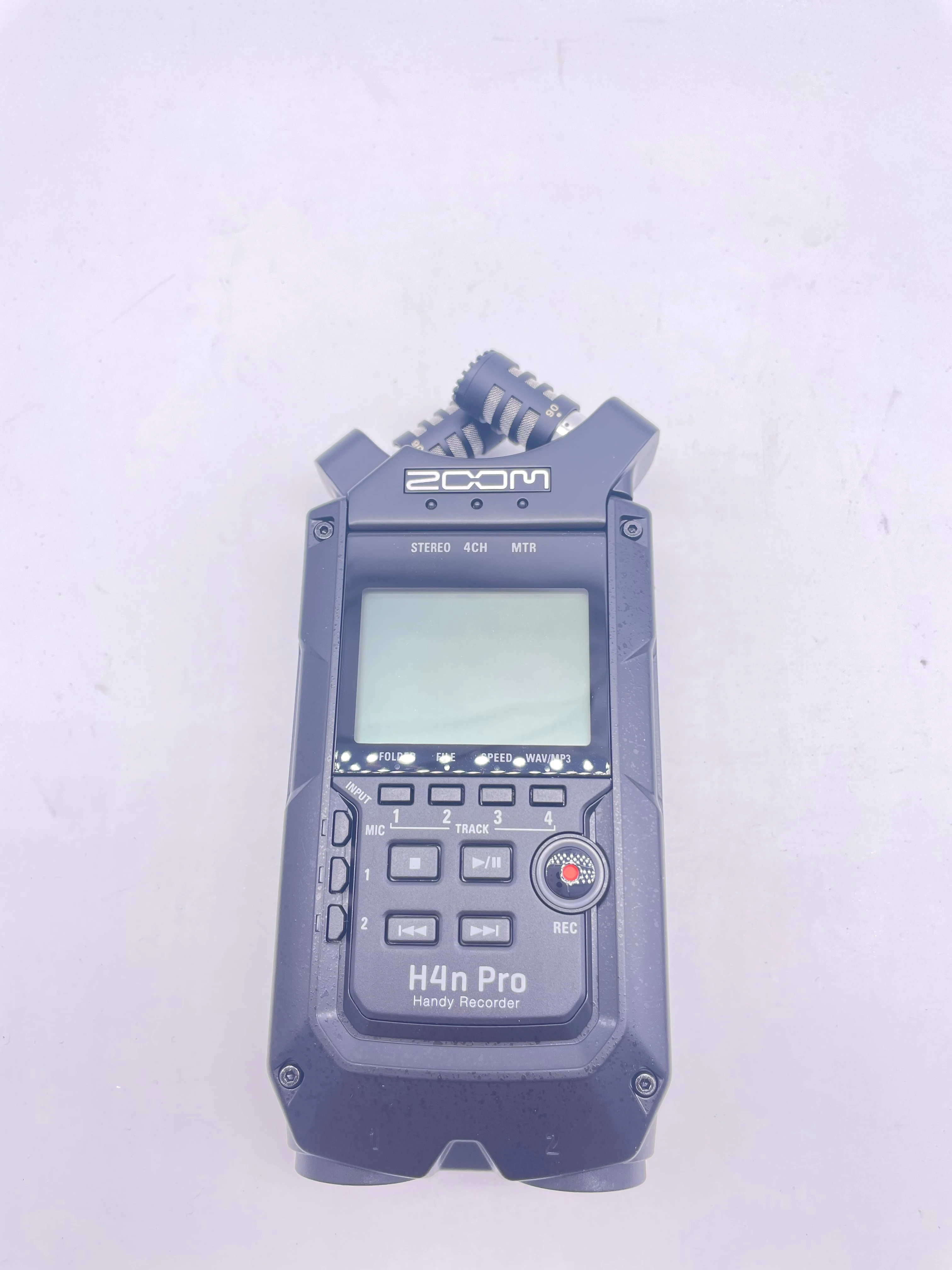 New ZOOM H4n pro Black four track audio handy recorder recording pen with X/Y stereo microphone, for music/film/Interview