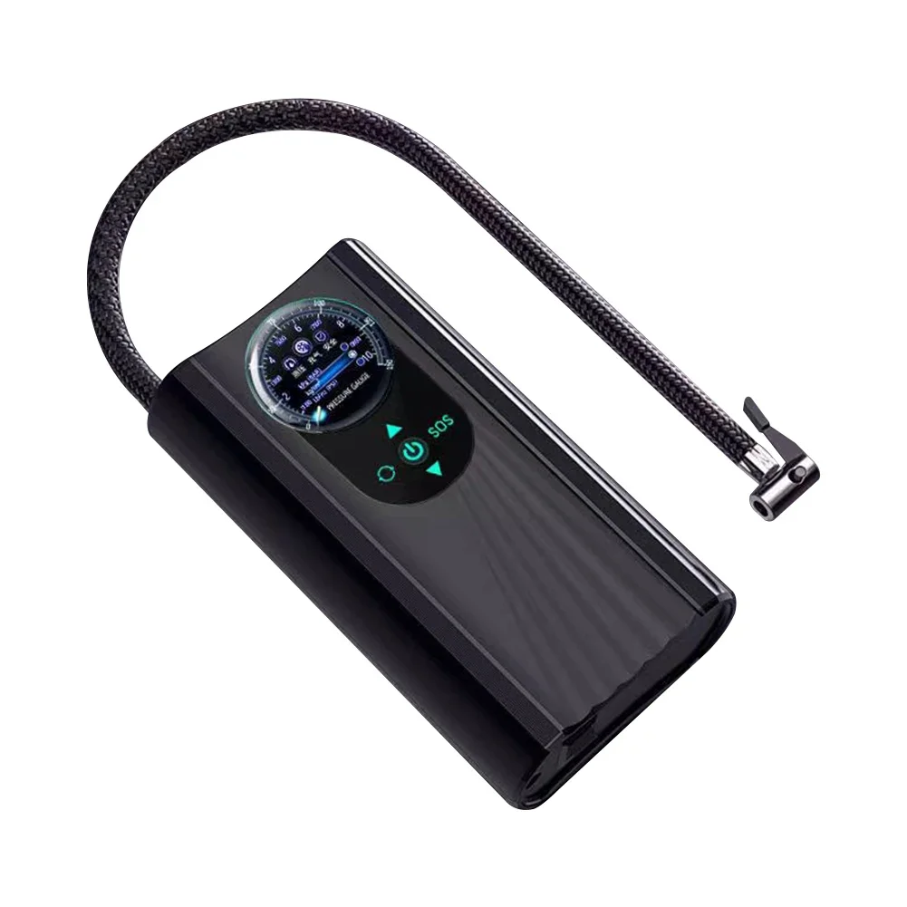 Pompa Elettrica Per Aria - Mini Gonfiatore Senza Fili Da 120 PSI Per Pneumatici Di Biciclette Compatibile Con Valvole Presta E Schrader Compatto Ed Efficiente