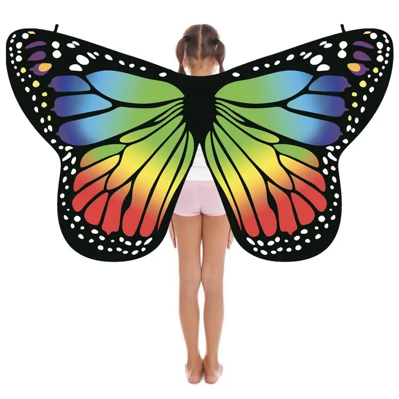 

Женский костюм принцессы, сказочные крылья, бабочки, искусственные крылья для Хэллоуина, карнавальные костюмы, крылья бабочки для Хэллоуина, необычное платье