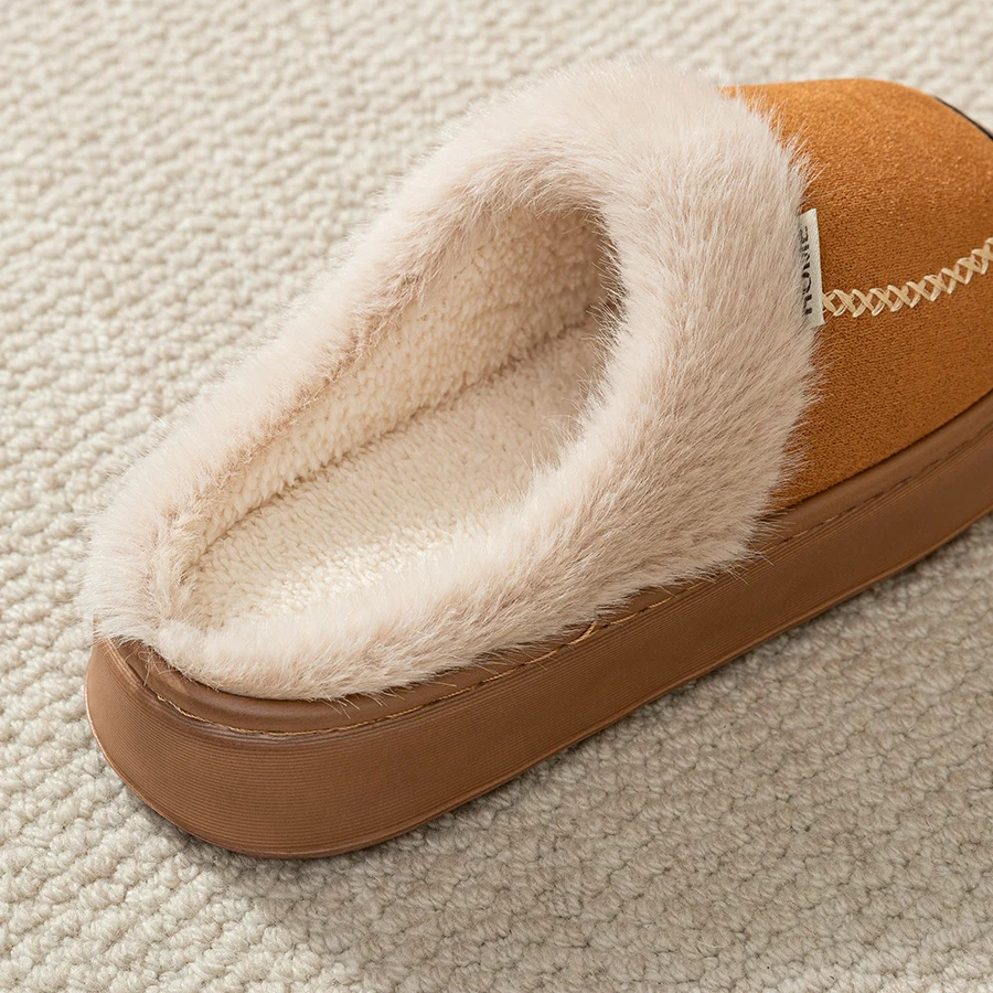 EvaCozy™ Couple's Winter Slippers - Matching Non-Slip House Shoes