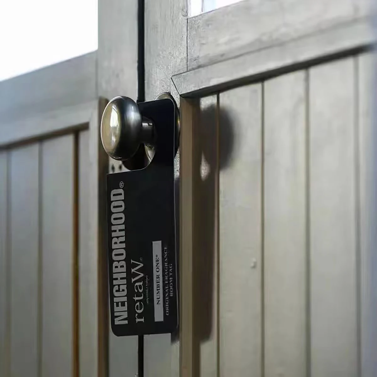 

NBHD Black Japanese Door Sign Acrylic Door Sign Do Not Disturb Decorative Board