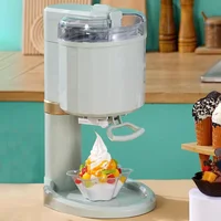 Machine à Crème Glacée existent de 220V, Mini Cône de Glace Fait Maison, Petites Zones de Bricolage, 138 hacer helados 1