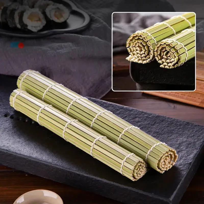 DIY Bamboo Sushi Maker Rolling Mat Sushi Tools Rice Rollers Kitchen Gadget Hand Maker Food Rice Roll Mold Cooking Accessories