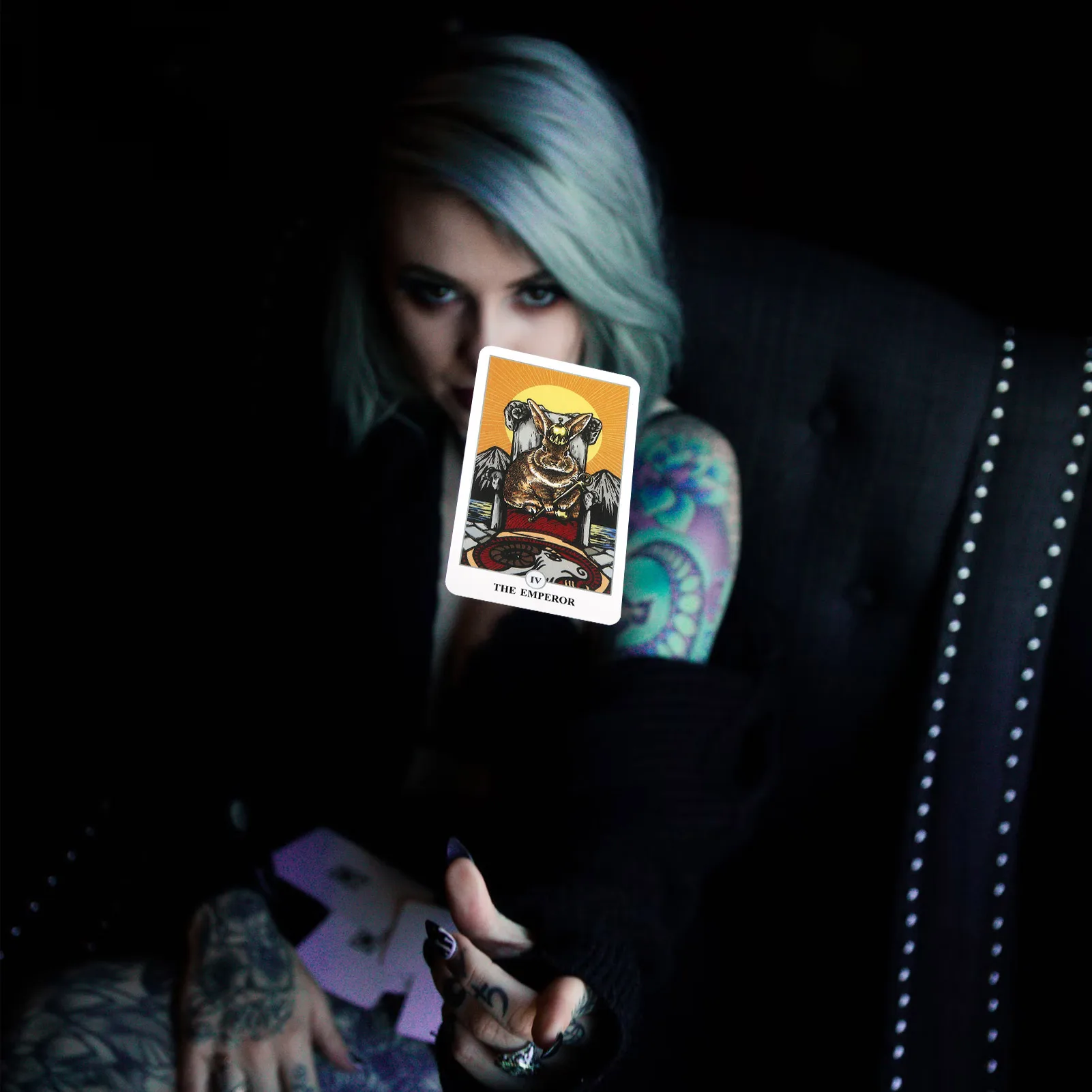 Rabbit Tarot Cards Tarot Oracle Cards For Divination Board Game Deck For Adult Fun Games Party Birthday Gift For Fate Divination 4