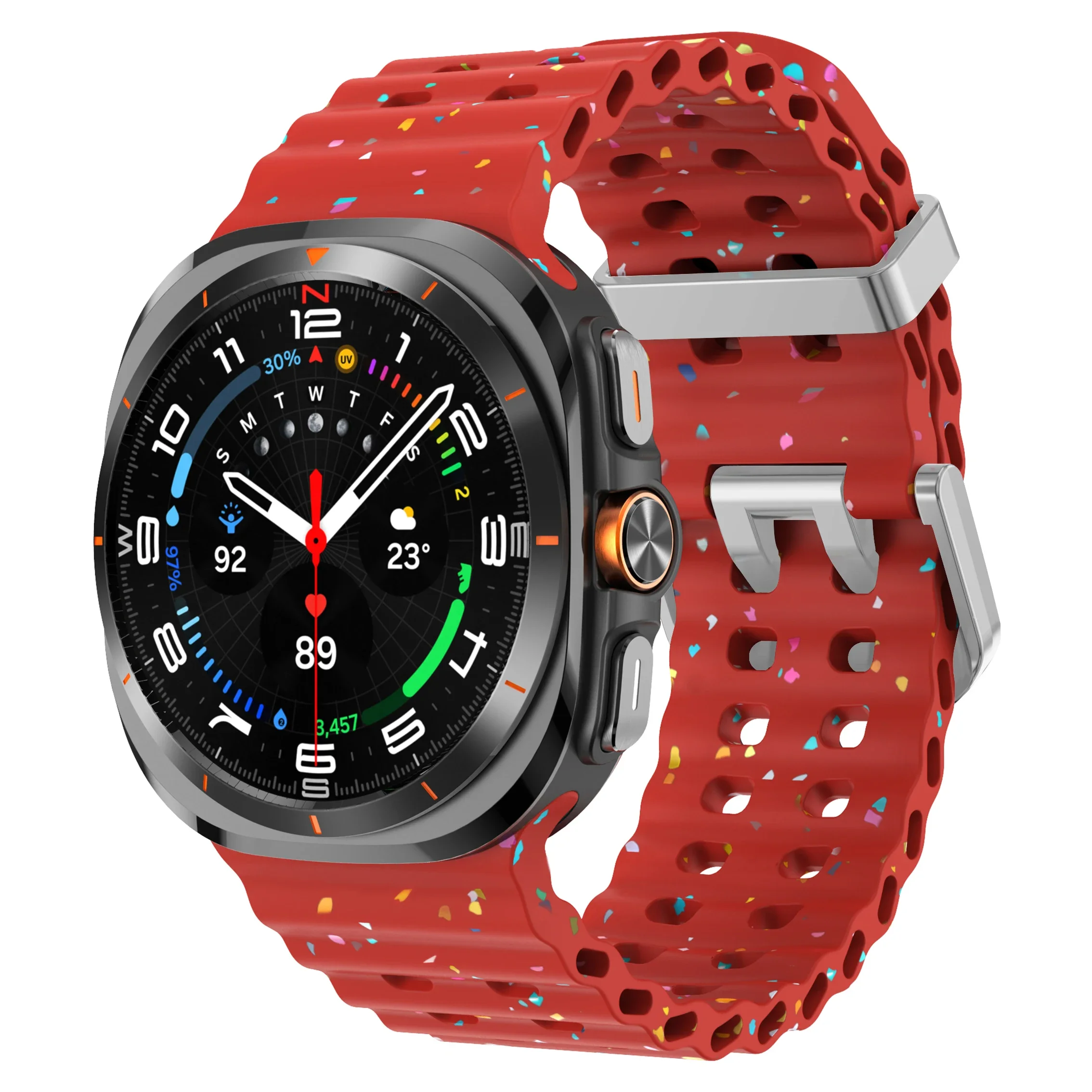 Luminous Silicone Smartwatch Strap - Universal Fit