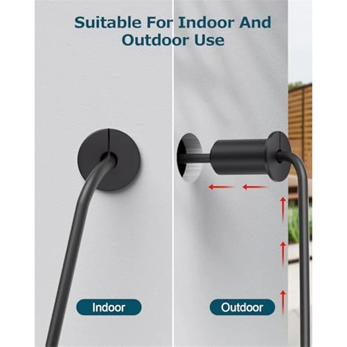 새로운 6PCS 벽 그로밋 이더넷 케이블 용 3/4 인치 벽 부싱 그로밋 19mm 직경 구멍 케이블 라우팅 키트