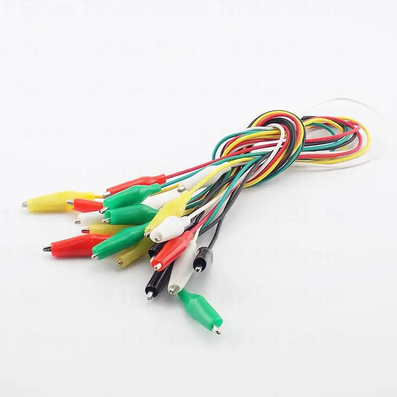 Roach Clip Alligator Clips Electrical 5 Colors Test Jumper Wire Alligator Double-ended Crocodile Clips Test Leads 1/5/10 Pcs B4 alligator clips