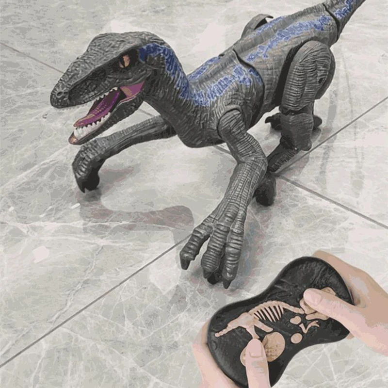 RC Dinosaur Walking Robot Toy For Kids Walk Flexibly Indoor And Outdoor For Christmas, Halloween, And Thanksgiving