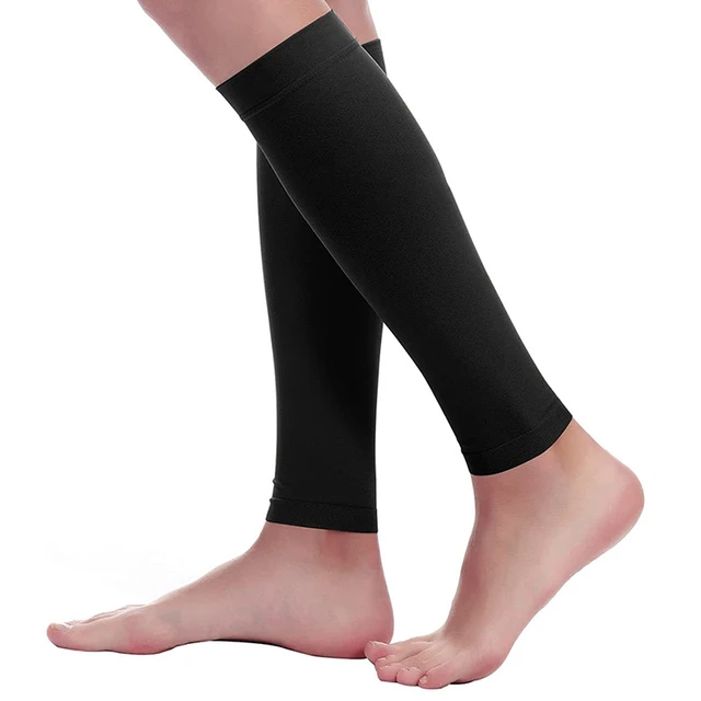 1 Pair Compression Calf Sleeve Sock for Varicose Veins Elastic