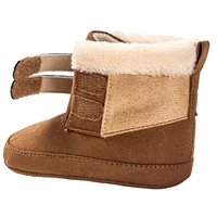 Baby Winter Snow Boots Girl Boys Shoes Fuzzy Plush High Top Boots Warm Baby Walking Shoes for Toddler Infant First Walkers 5