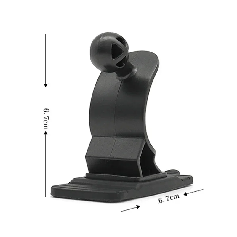 Universal Self-Adhesive Dashboard Phone Holder - Car and GPS Mounting Accessory