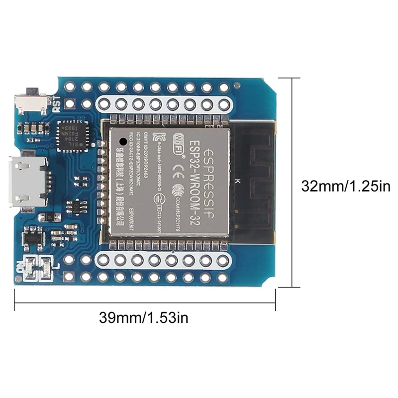 4Pcs D1 ̴ Nodemcu ESP32 ESP-WROOM-32 WLAN Wifi    5V Arduino ȣȯ