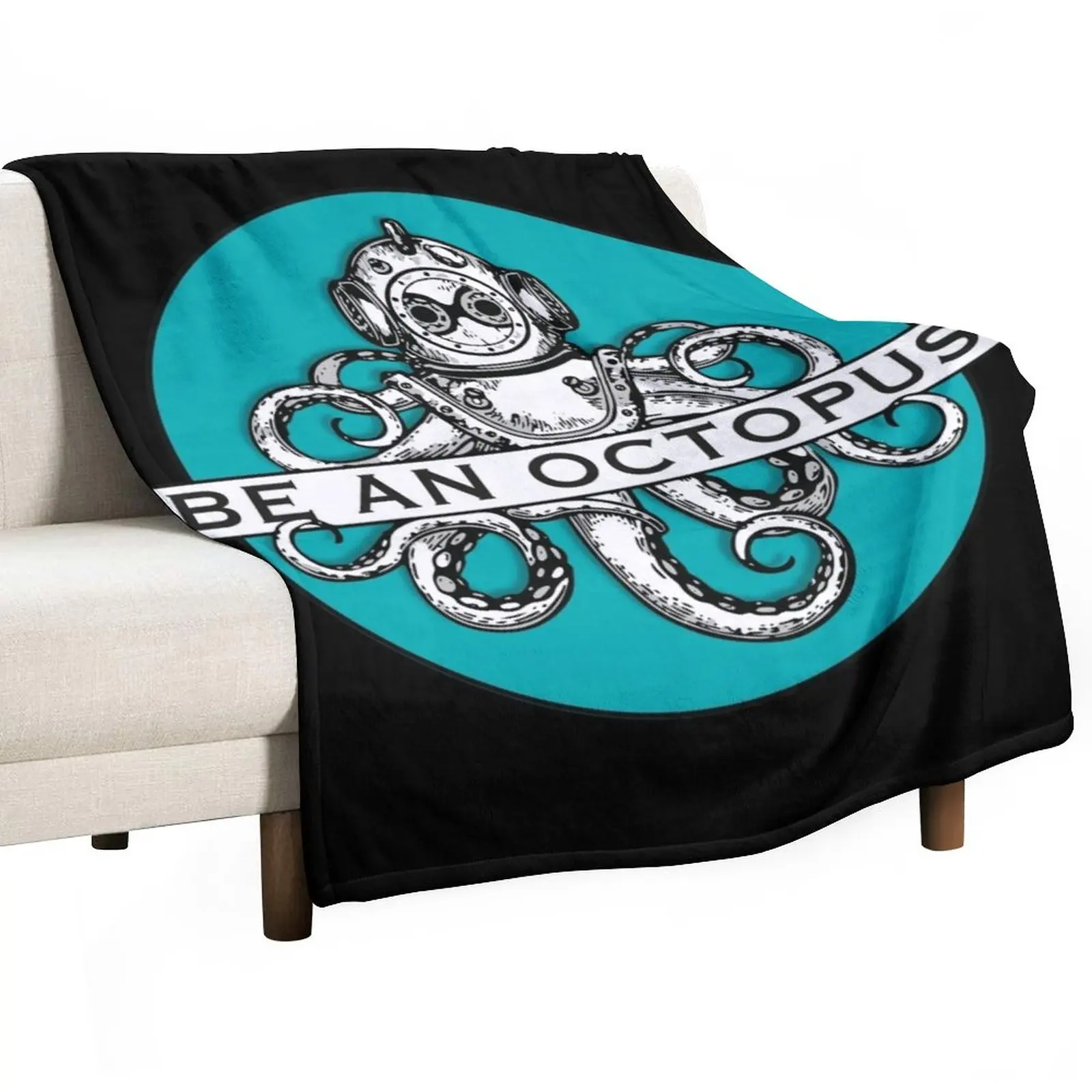 

Be an octopus Throw Blanket Summer Bedding Blankets Blanket For Baby