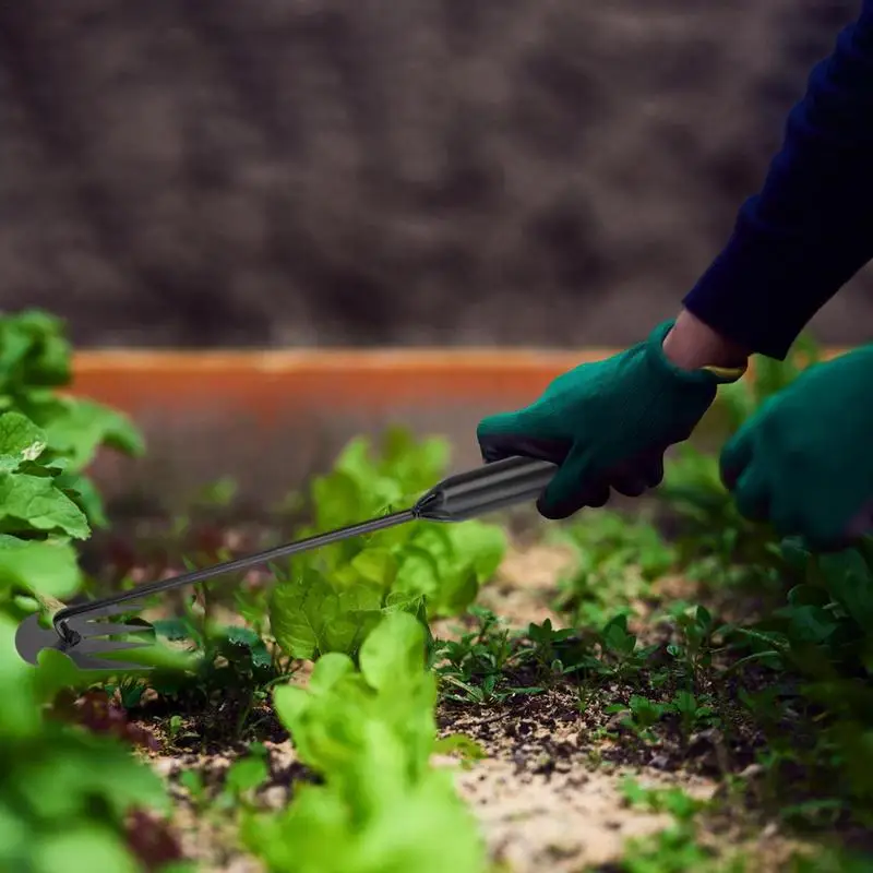 Nieuwe Hand Weeder Zaailing Transplantatie Tool Wieden Verwijdering Paardebloemen Vork Graaftrekker Hout Handvat Metalen Huis Tuin Handgereedschap