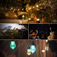 10m 20m 30m Smart LED String Lights Commercial Grade Waterproof Outdoor RGB S14 Bulb Wifi Tuya Festoon Garden Wedding Decoration - Image 6
