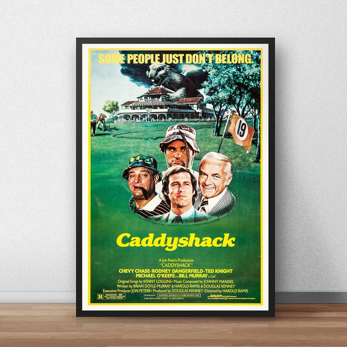 

Caddyshack плакат с кадром из фильма, HD печатная Картина на холсте, Художественная печать, украшение для дома, Настенная картина (без рамки)