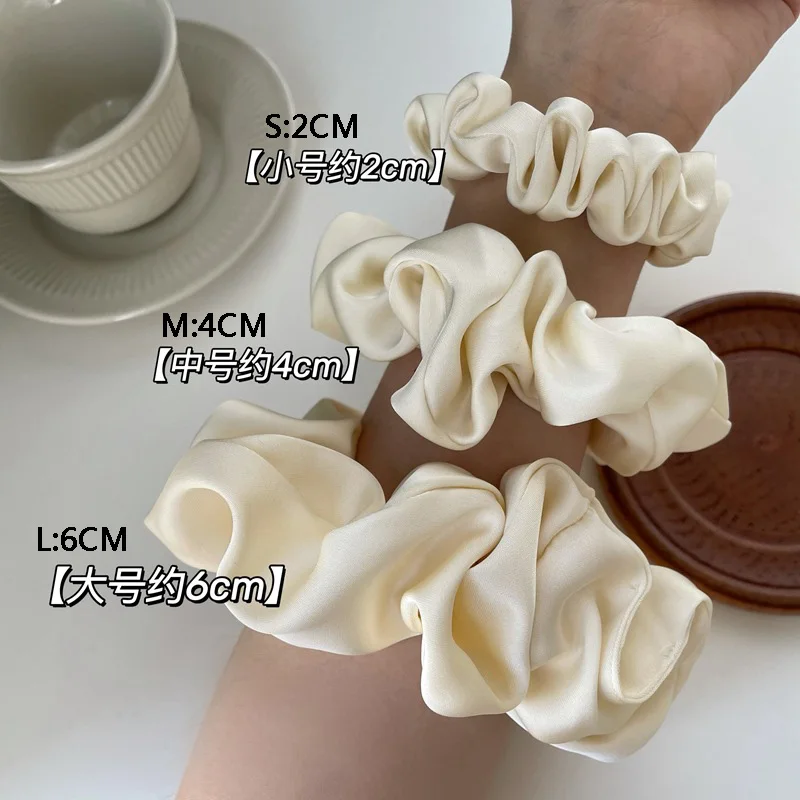Oversize Satin Scrunchies 3