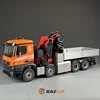 SCALECLUB model 1/14 F1650 with car hanging front heavy crane chassis 10*10 4