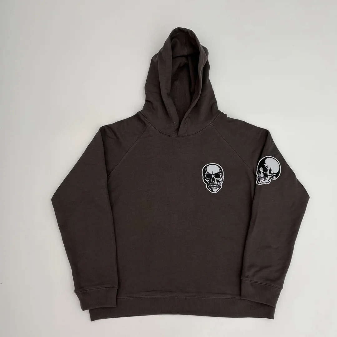 New Luxury 2022 Skull Head Number Nine Face Pullover Hoodies