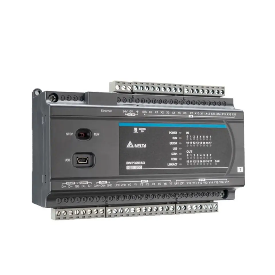 

New And Original Delta ES/ES2 Series PLC DVP32/48/64/80ES300T/300R