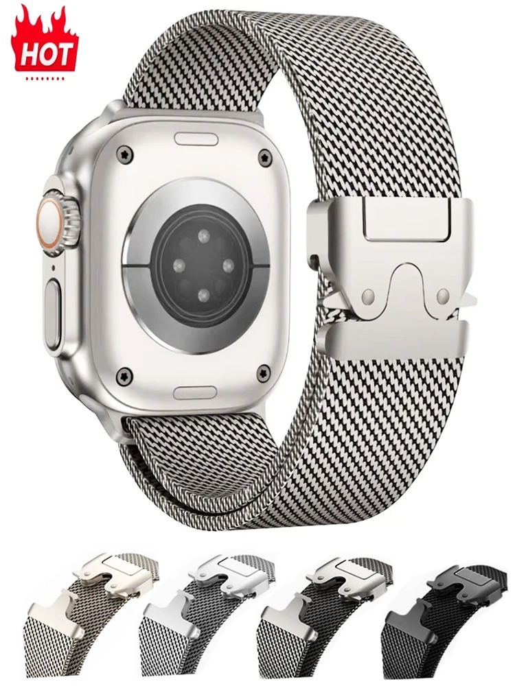 Titanium Milanese Loop Strap - Premium Watch Accessory