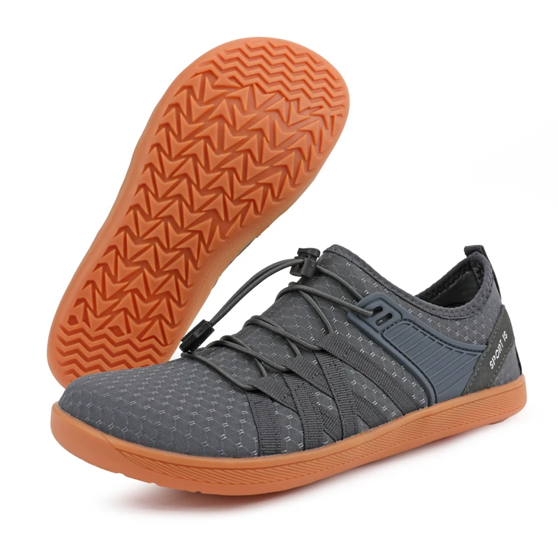 New Mens Barefoot Shoes Women's Barefoot Wide Toe Zero Drop Arch Support Sneakers Minimalist Workout Walking Non Slip Shoe