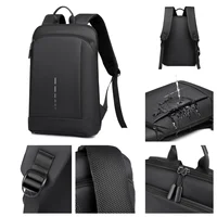 Men's Waterproof Backpack Ultra-Lightweight Men's Backpack Stylish Men's Backpack 15.6-inch Laptop Backpack 5