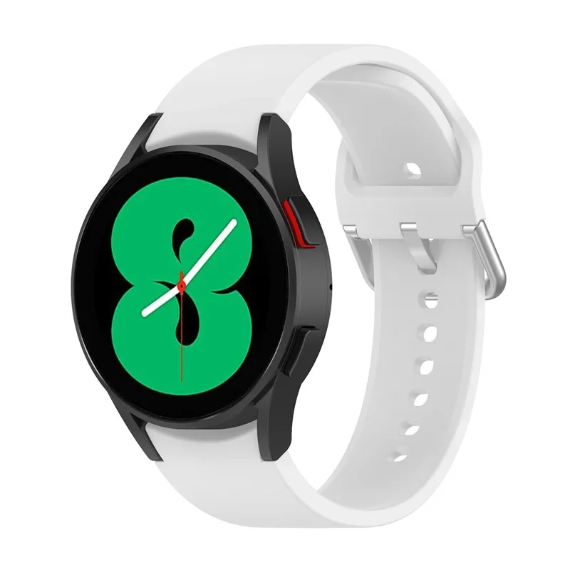 Universal 20mm Silicone Watch Strap - No Gaps Design