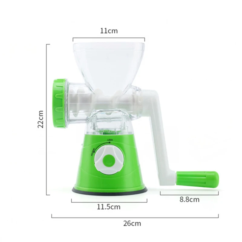 Sausage stuffing machine meat grinder manual processors food mincer kitchen machine sausage maker stuffer vegetable chopper blender household enema tool
