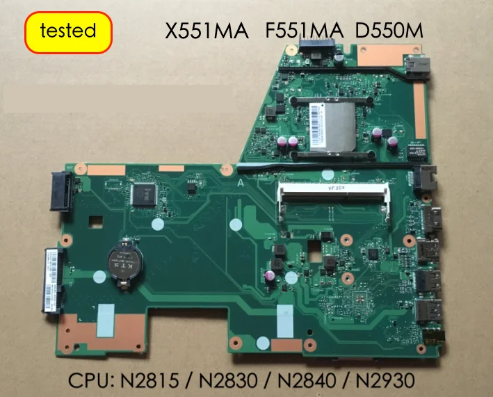 

For Asus F551MA X551M R512MA X551MA main board rev:2.0 laptop pc Motherboard